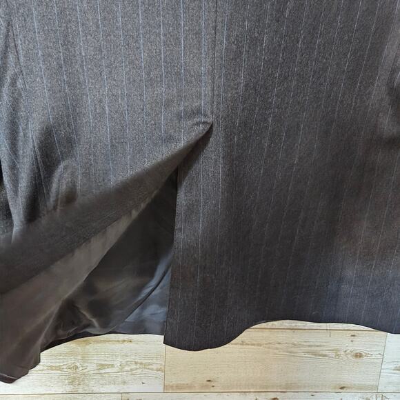 VTG Hart Schaffner Marx Wool Jacket Blazer Mens 46R Suit USA Fratelli Moda Tie - Picture 15 of 16